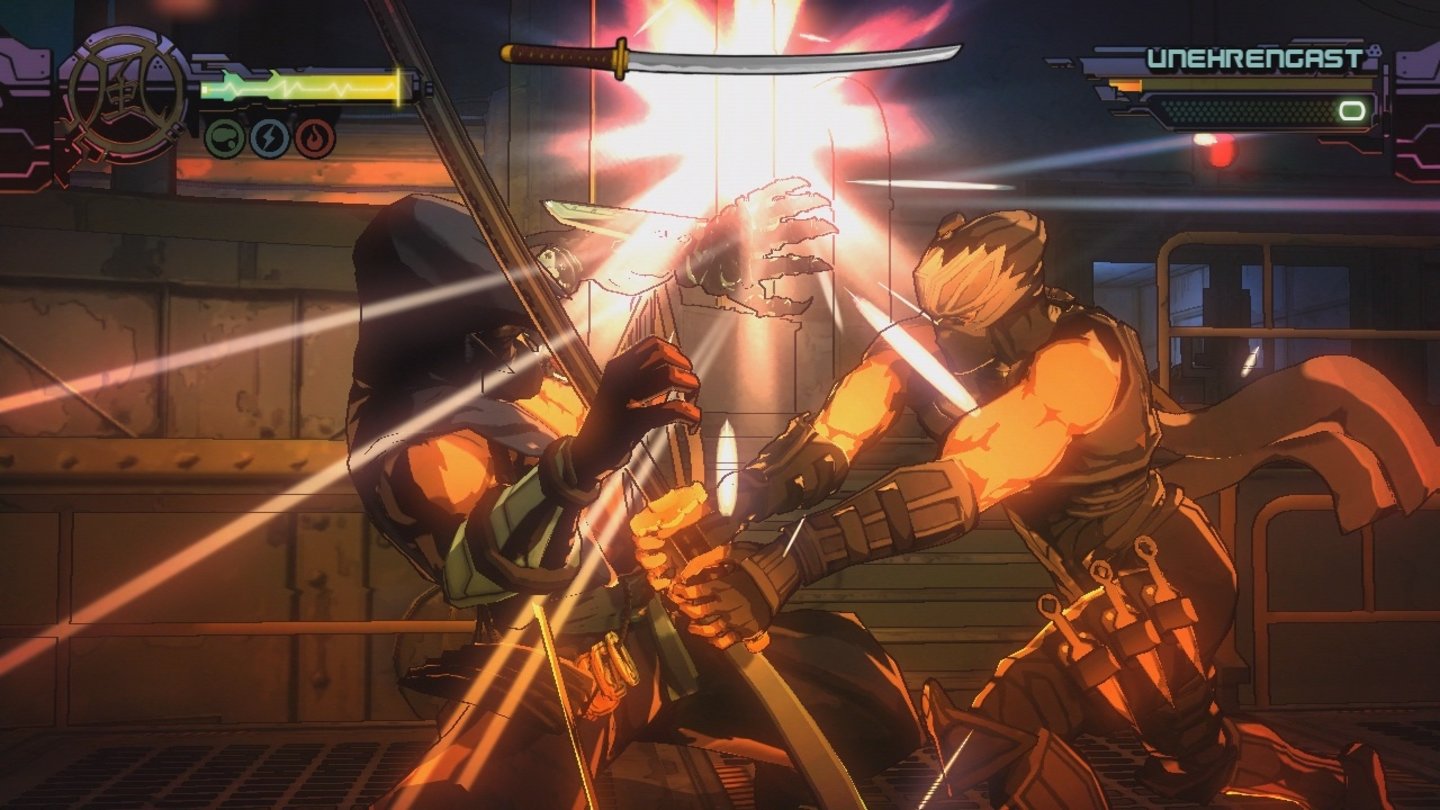 Yaiba: Ninja Gaiden ZDer Kampf gegen Hayabusa gehört für Fans der Vorgänger zu den Höhepunkten des Spiels.