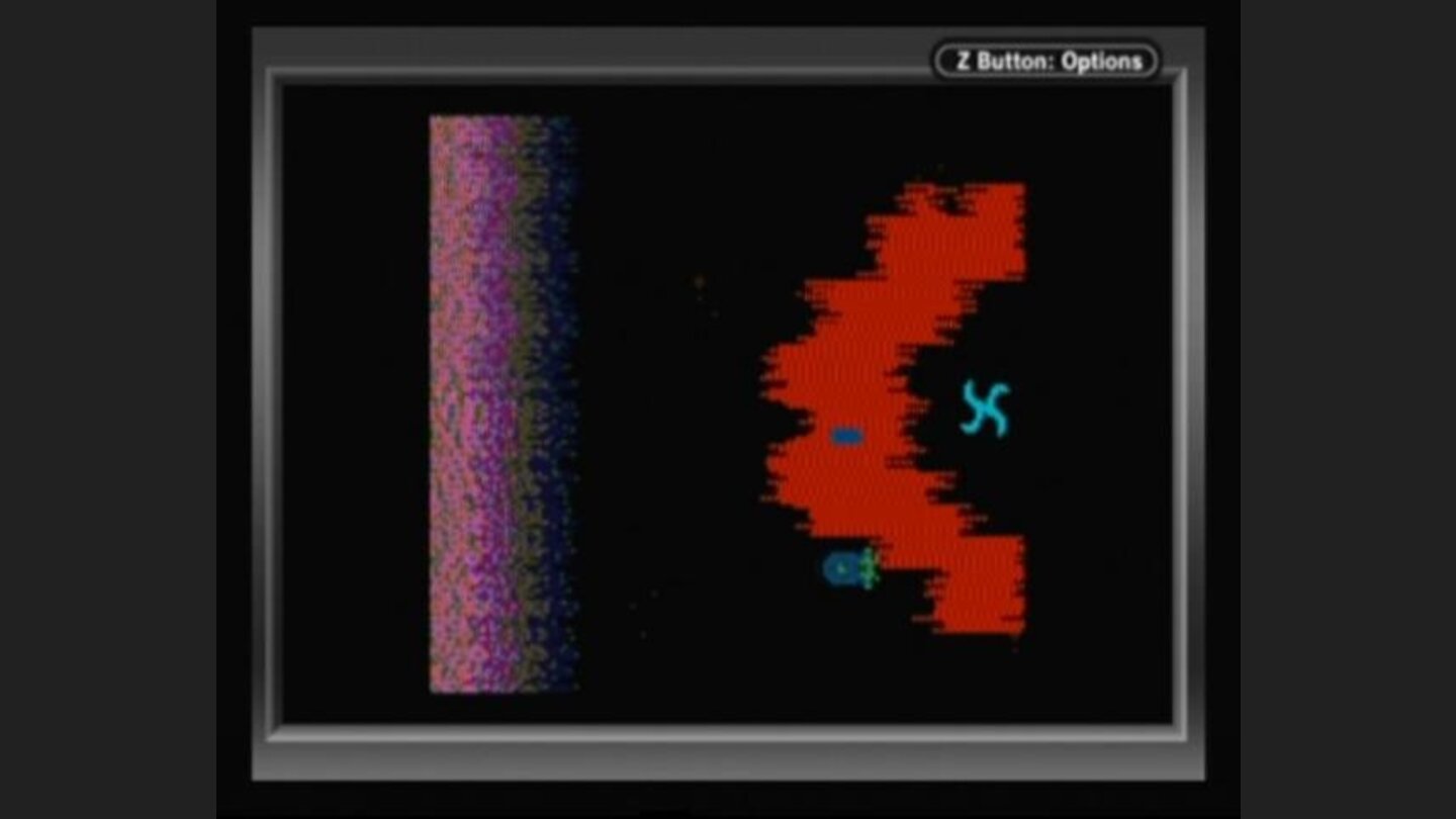 To reach the enemy, you must breach the shield and avoid the seeker-missile