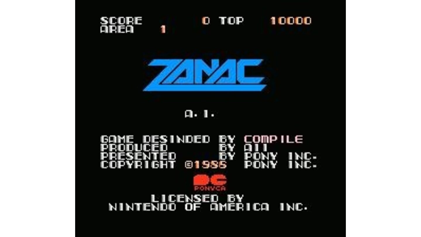 Title screen