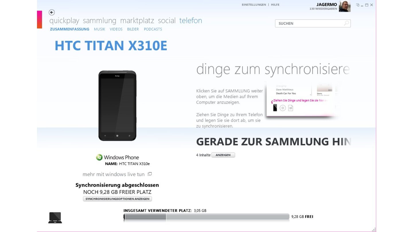 Übersicht über das Telefon