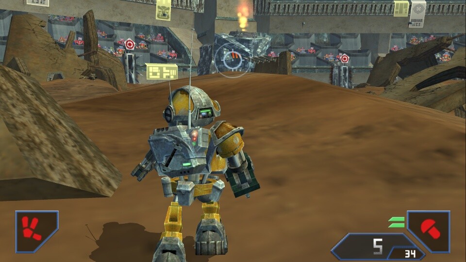 Metal Arms: Glitch in the System war das erste Spiel von Swingin' Ape Studios - und das einzige, bevor das Team von Blizzard geschluckt wurde. 