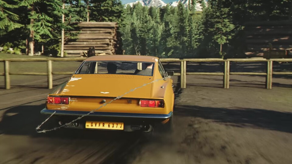 Schicke Karren dürfen in einem James Bond-Spiel natürlich nicht fehlen.
