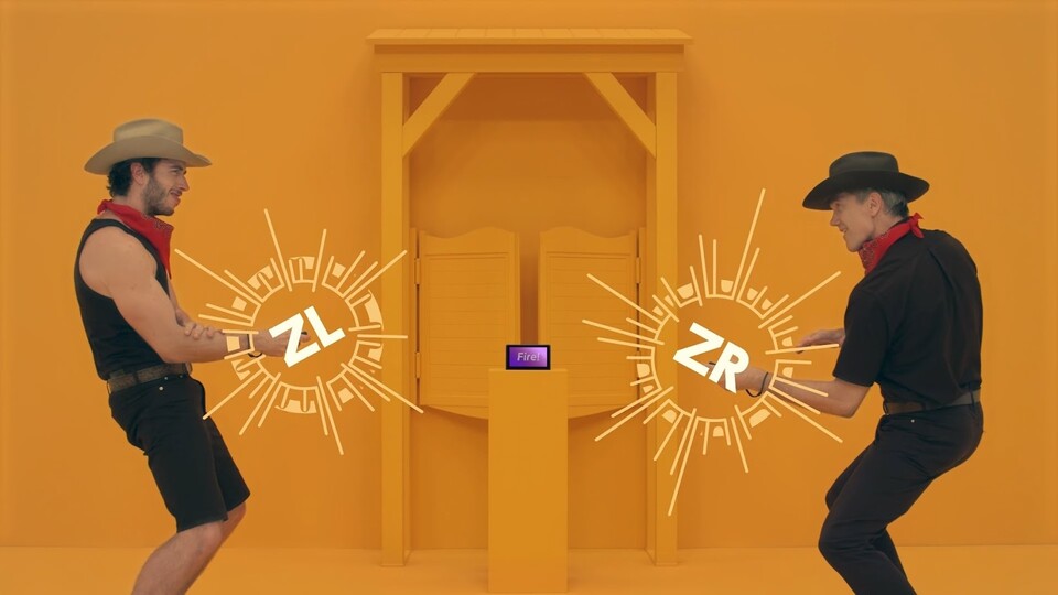 In 1-2-Switch warten einige Minispiele auf euch und eure Freunde.