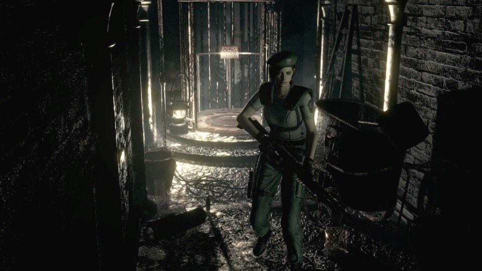 Obwohl sie schon mehr als ein Jahrzehnt auf dem Buckel haben, halten sich die tollen vorgerenderten Kulissen von dem Resident Evil Remake bis heute.