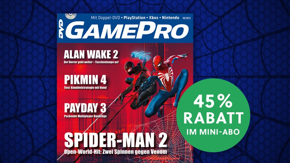 GamePro 0923 mit großer Titelstory zu Marvels Spider-Man 2. Direkt zum günstigen Mini-Abo!
