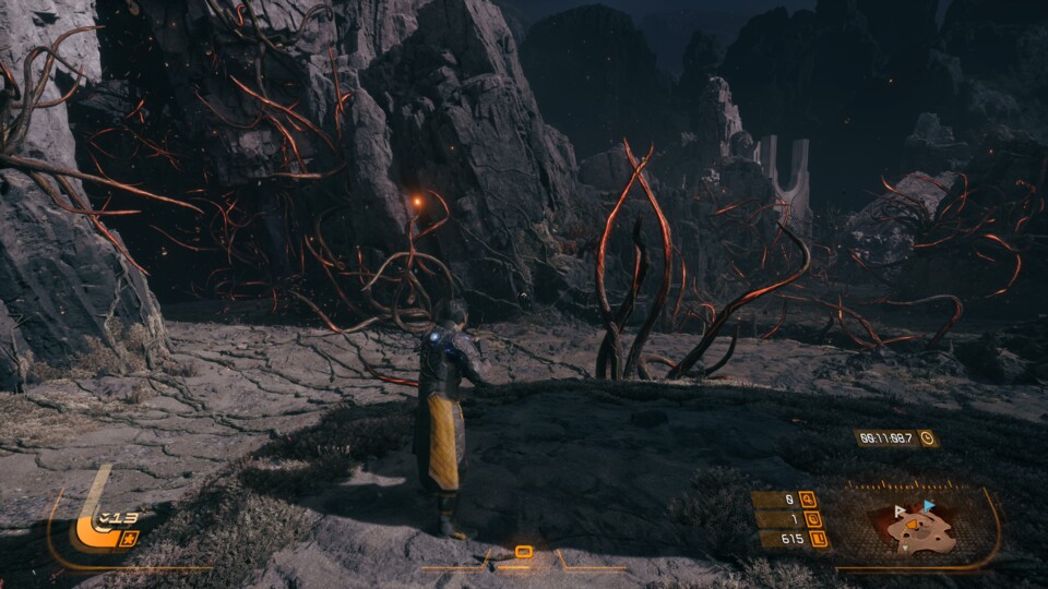 Unten in der Minimap könnt ihr sehen, dass es gerade zwei Pfade gibt. Nehmt immer zuerst den optionalen weißen!