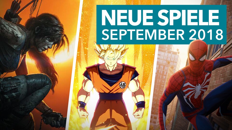 26 neue Konsolenspiele im September 2018 - Release-Vorschau für PS4, Xbox One + Nintendo Switch