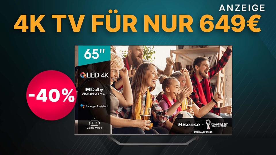 Diesen 65 Zoll 4K TV gibt es aktuell im Mega-Angebot bei MediaMarkt.