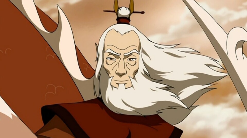 Roku ist der Vorgänger von Aang und war der beste Freund von Feuerlord Sozin. (Bild: © Nickelodeon)