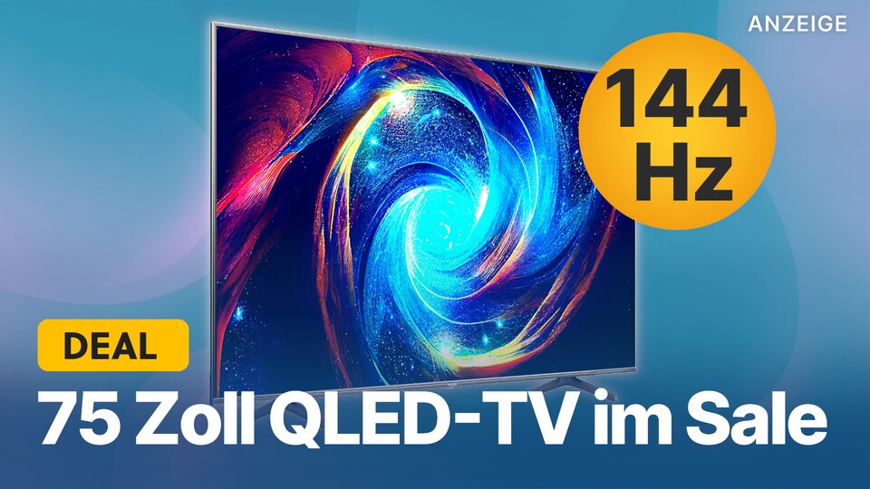 75 Zoll QLED 4K-TVs mit dieser Größe und Qualität findet man nicht oft so günstig wie im aktuellen Amazon-Angebot.