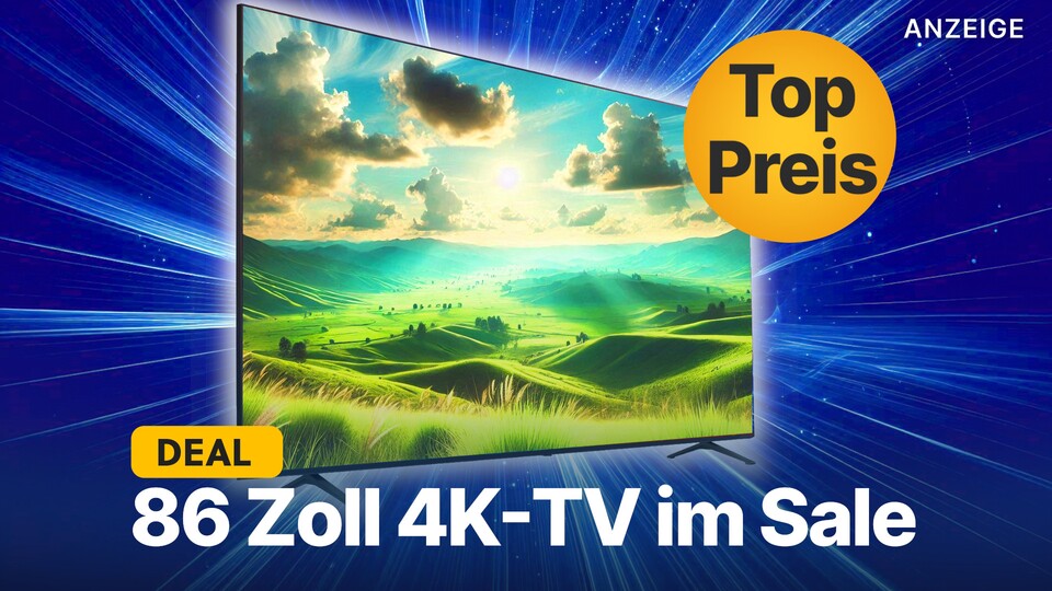 Diesen 86 Zoll großen 4K-Fernseher von LG gibts aktuell bei Amazon zum Schnäppchenpreis.