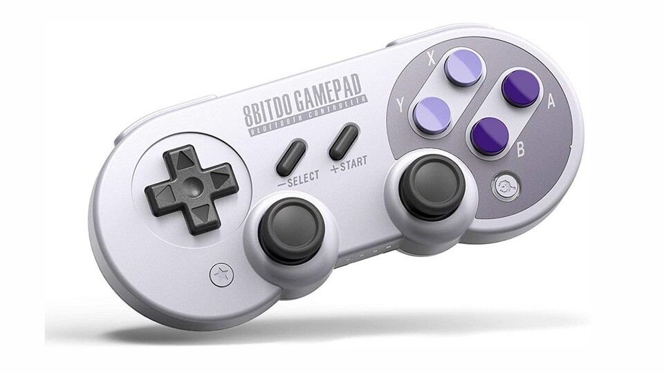Der Controller für nostalgische Nintendo-Fans: Der 8Bitdo SN30Pro.