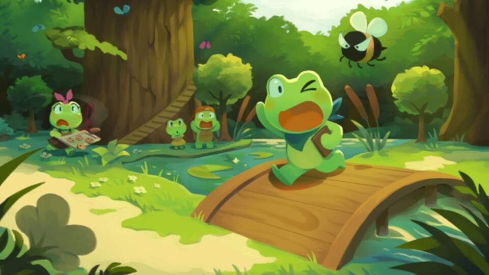 A Frogs Tale wurde im letzten Jahr über Kickstarter finanziert.