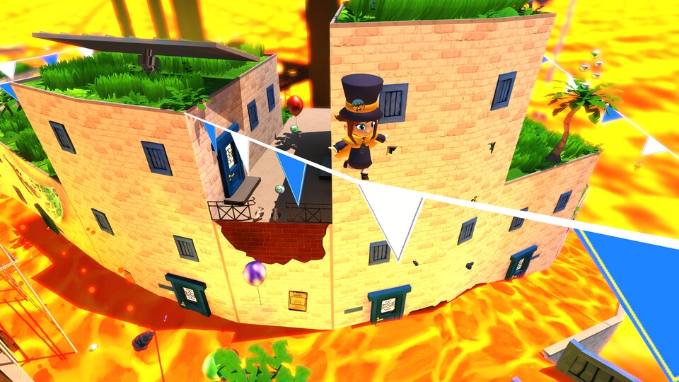 Der Indie-3D-Plattformer A Hat in Time glänzt mit einer bunten Welt voller liebevoller Charaktere und viel Humor und Situationskomik.