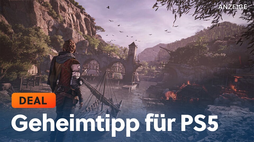 50 Prozent Rabatt: Das wohl schönste Mittelalter-Spiel für die PS5 ist jetzt krass reduziert beim Amazon Black Friday!