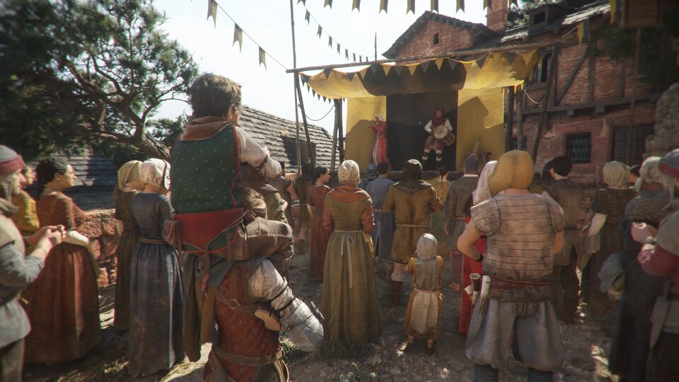 Auch Dörfer und Städte sind in A Plague Tale: Requiem detailverliebt inszeniert und können lebendig und freundlich wirken.