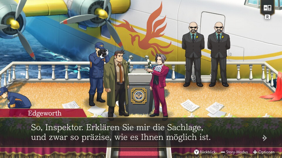 In Ace Attorney Investigations steht ihr als Miles Edgeworth auf der Seite der Strafverfolgung.