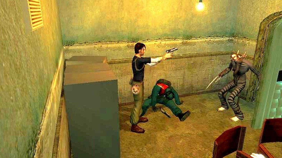 Laras ambitioniertes PS2-Debüt The Angel of Darkness bietet mit Kurtis sogar einen zweiten Protagonisten. Die Zeitnot der Entwickler kostet ihn aber seine besonderen Fertigkeiten.