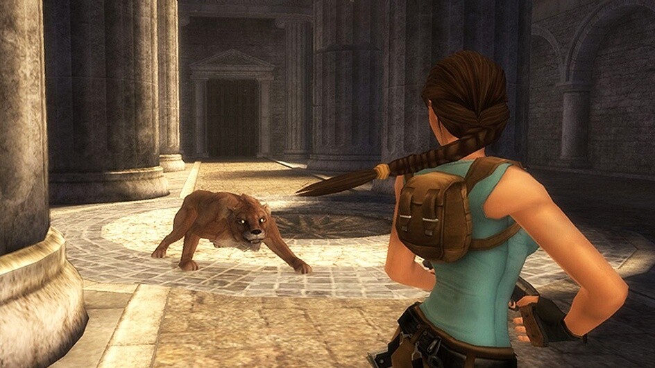 Sieht hübscher aus und spielt sich auch besser: Tomb Raider Anniversary ist das gelungene Remake von Laras Debüt-Abenteuer.