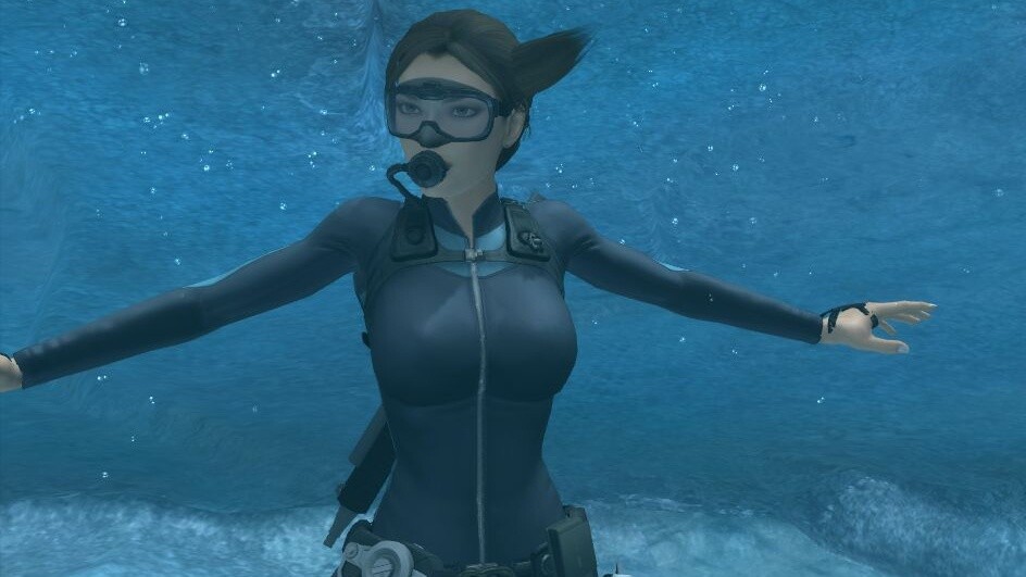 Mit Lara geht's im Jahr 2008 nicht nur in die Unterwelt, sondern auch (mal wieder) unter Wasser.
