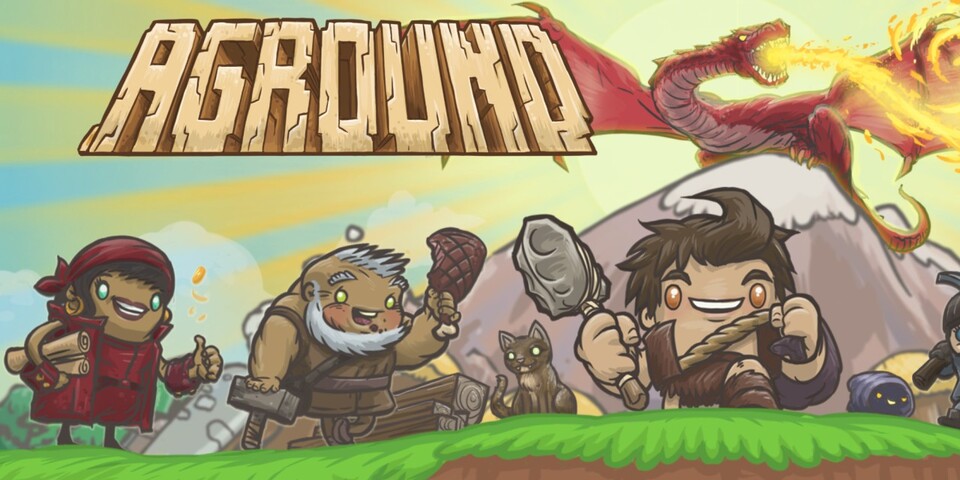 Aground ist ein Survival-RPG im Pixel-Look.