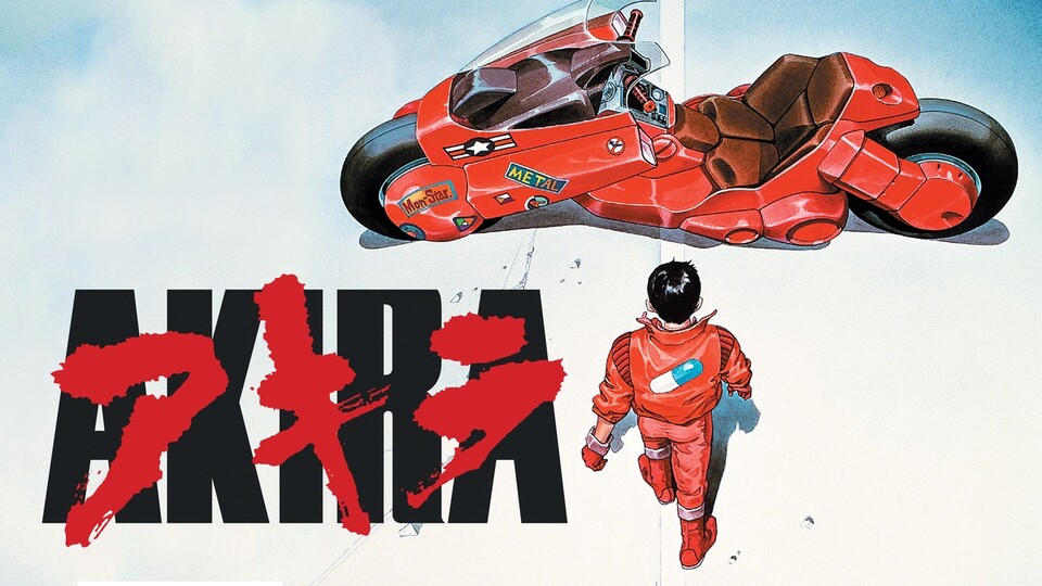 Akira und sein Motorrad. © Kodansha Katsuhiro Otomo