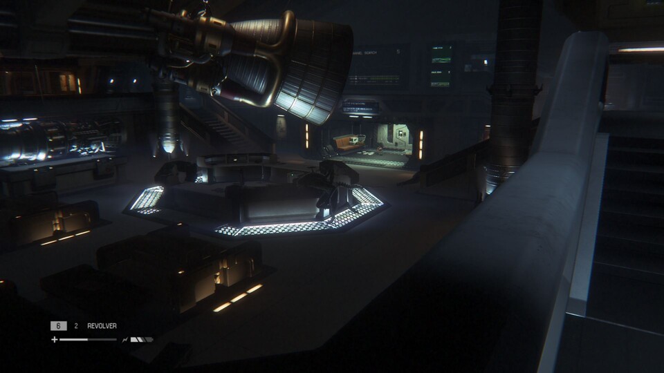 In einer früheren Version von Alien: Isolation war das Spielgeschehen aus der Third-Person-Perspektive zu sehen.