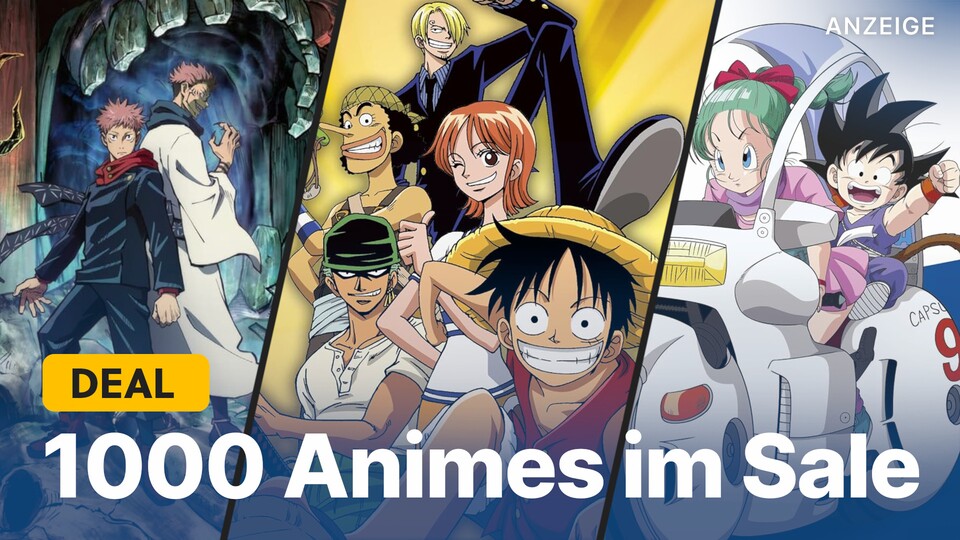 Auch eine riesige Auswahl an Animes gibts bei Amazon gerade günstig im Angebot.