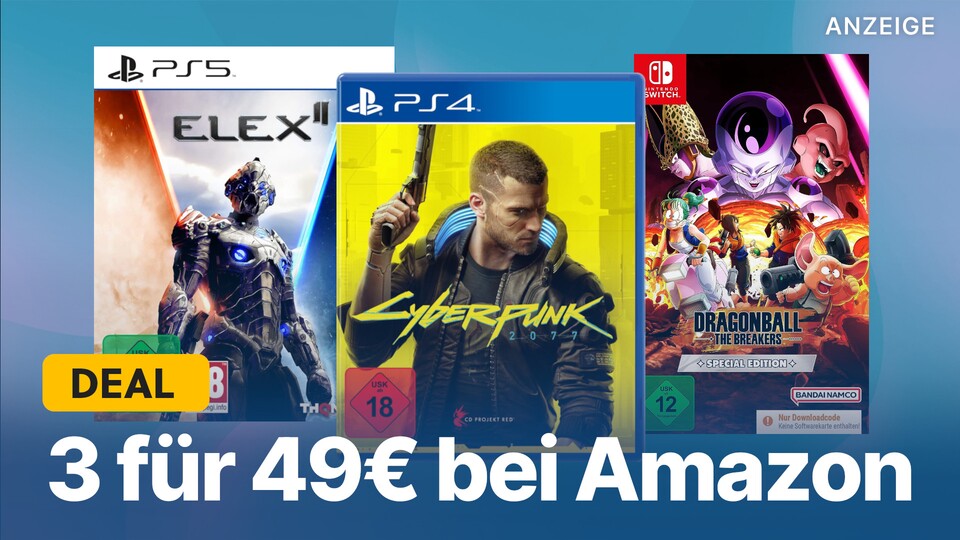 Amazon kontert die Angebote von MediaMarkt jetzt mit seiner eigenen 3-für-49€-Aktion.