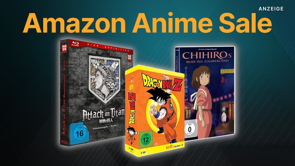 Riesiger Anime Sale: Über 2000 Filme & Serien wie Dragon Ball günstig bei  Amazon abstauben