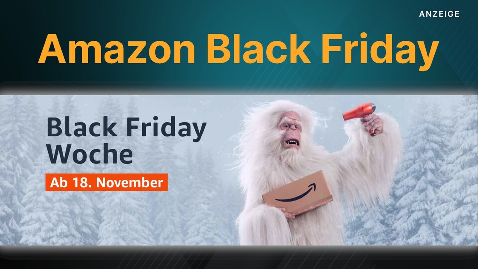 Schon am 18. November und somit eine Woche vor dem echten Black Friday startet bei Amazon der große Black Friday Sale 2022.