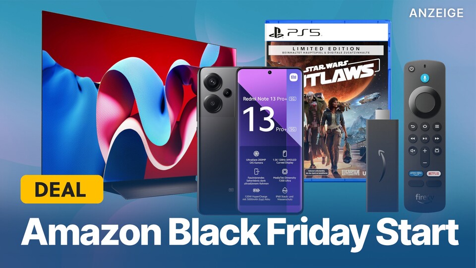 Mit zehntausenden Sonderangeboten startet Amazon in die Black Friday Woche. In den kommenden Tagen werden sogar noch weitere Deals hinzukommen.