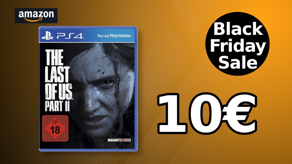 Im Black Friday Sale bei Amazon gibt es eine Menge Spiele günstiger. The Last of Us Part II könnt ihr aktuell schon für 10 Euro bekommen.