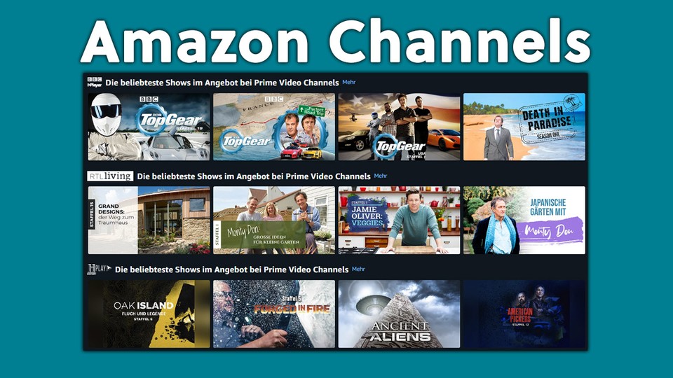 Amazon Channels abonnieren
