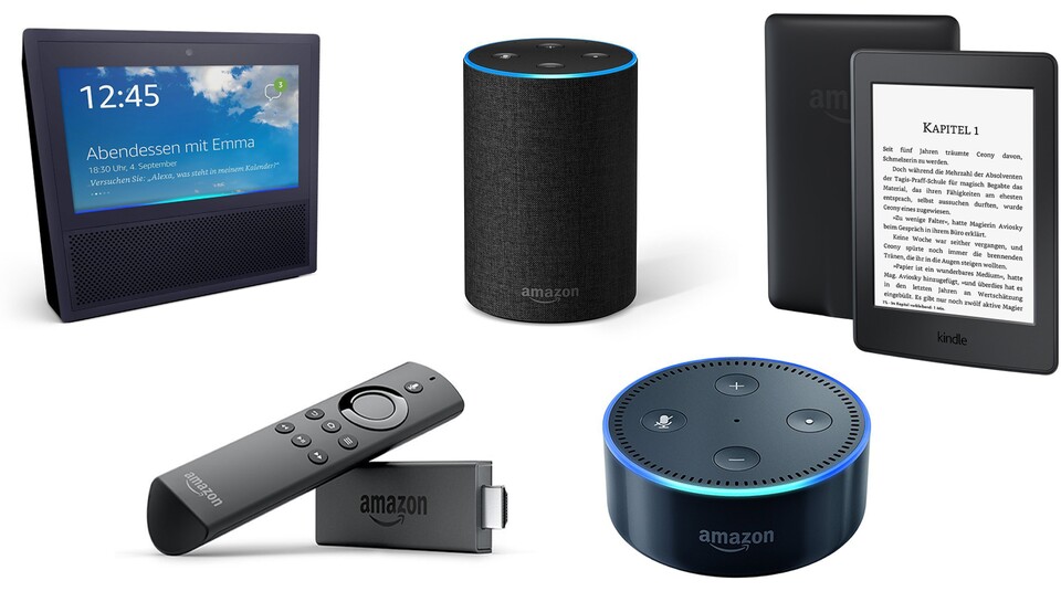 Aktuell bekommt ihr die Amazon-Geräte wie Echo, Kindle und Fire TV besonders günstig.