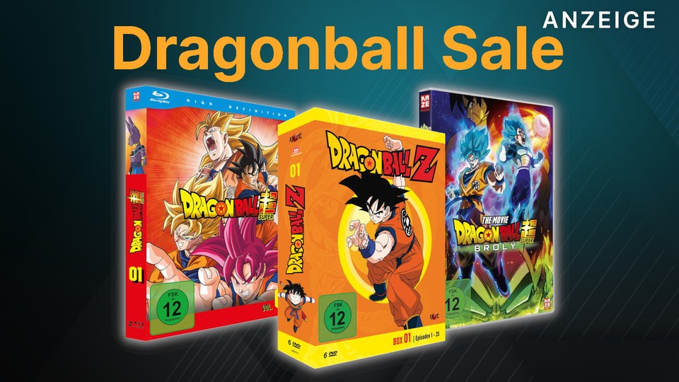 Bei Amazon bekommt ihr jetzt eine große Auswahl an Dragonball-DVDs und -Blu-rays im Angebot.
