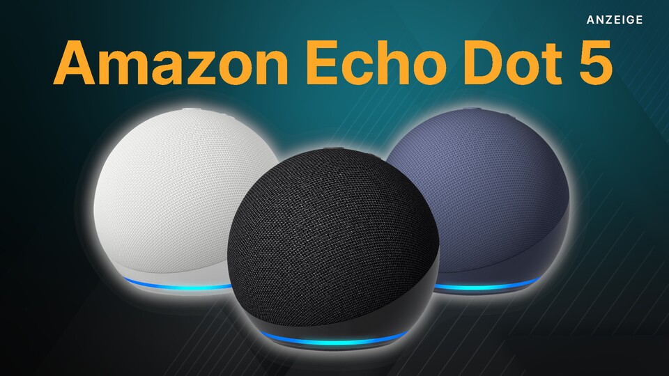 Den Echo Dot 5 könnt ihr jetzt bei Amazon sehr günstig bekommen. Ihr müsst nur den richtigen Gutscheincode erwischen.