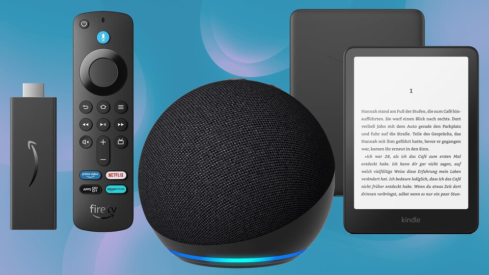 Amazon-Eigenmarken wie der Echo-Lautsprecher oder die Fire Tablets sind mit Sicherheit Teil der Frühlingsangebote. Die ersten gibt es sogar jetzt schon günstiger.