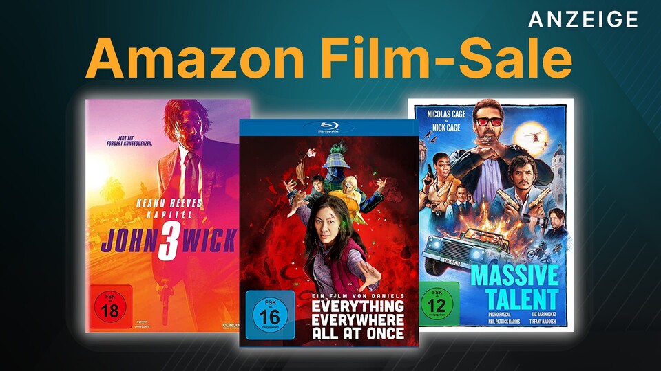 In Amazons zweitem Film-Sale bekommt ihr aktuelle Hits günstig auf Blu-ray und DVD.
