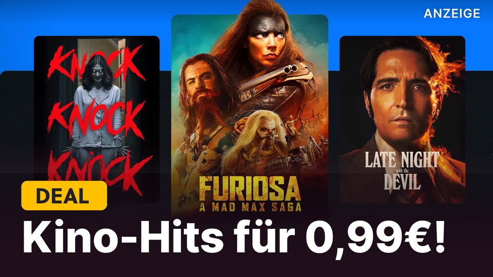 Nur für Prime-Mitglieder: Bis Sonntag könnt ihr bei Amazon Prime Video wieder Filme aus 2024 für nur 0,99€ schauen!