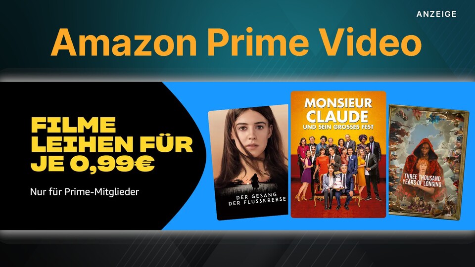 Bei Amazon Prime Video könnt ihr bis Sonntag wieder Filme für 99 Cent leihen. 220 Titel stehen zur Auswahl.
