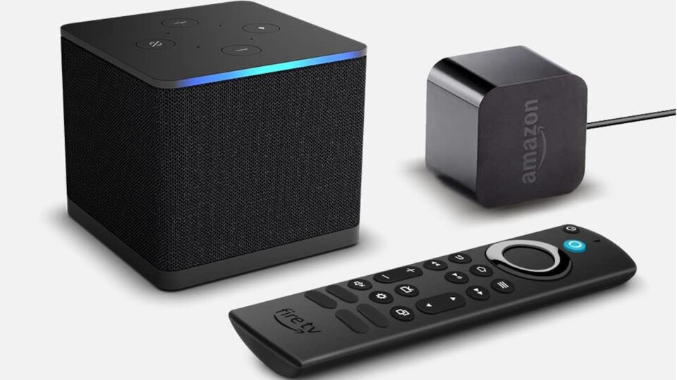 Der Amazon Fire TV Cube kombiniert Stick und Smart-Lautsprecher.