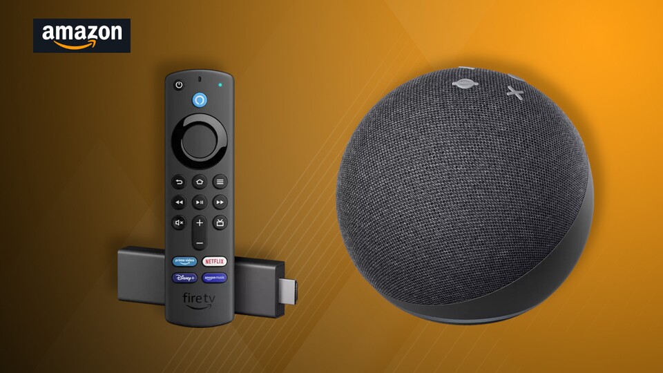 In der Black Friday Woche bei Amazon gibt es hauseigene Produkte wie den Fire TV Stick und den Echo Dot günstiger.