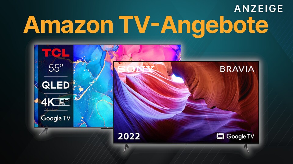 In den Amazon Frühlingsangeboten findet ihr jede Menge günstige 4K-TVs, auch hochwertige Geräte mit 120 Hz und HDMI 2.1.
