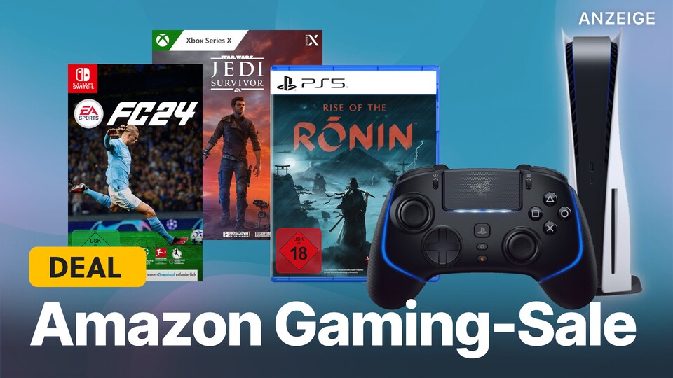 Eine Woche lang läuft bei Amazon der große Gaming Week Sale mit hunderten Sonderangeboten.