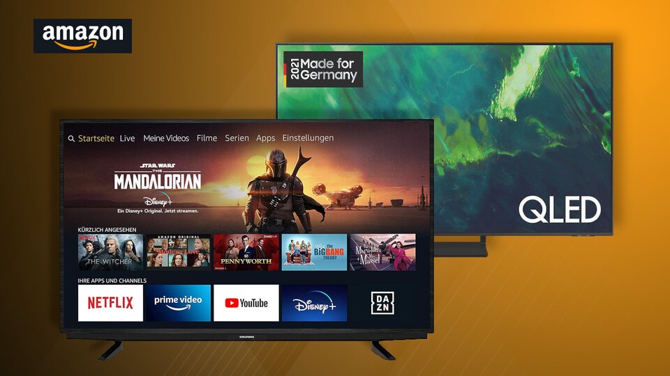 In den Oster-Angeboten bei Amazon gibt es unter anderem 4K-Fernseher günstiger.