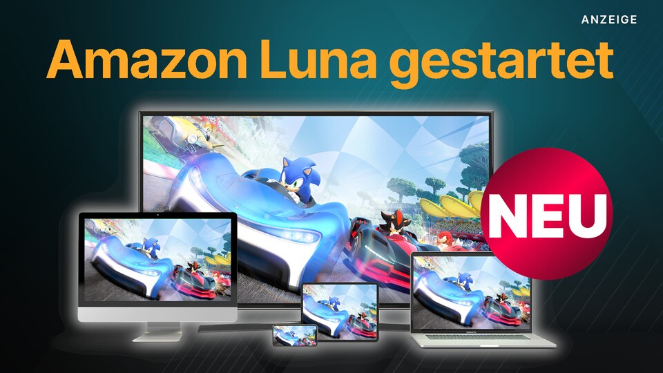 Amazon hat gestern seinen Spiele-Streamingdienst Luna in Deutschland gestartet.