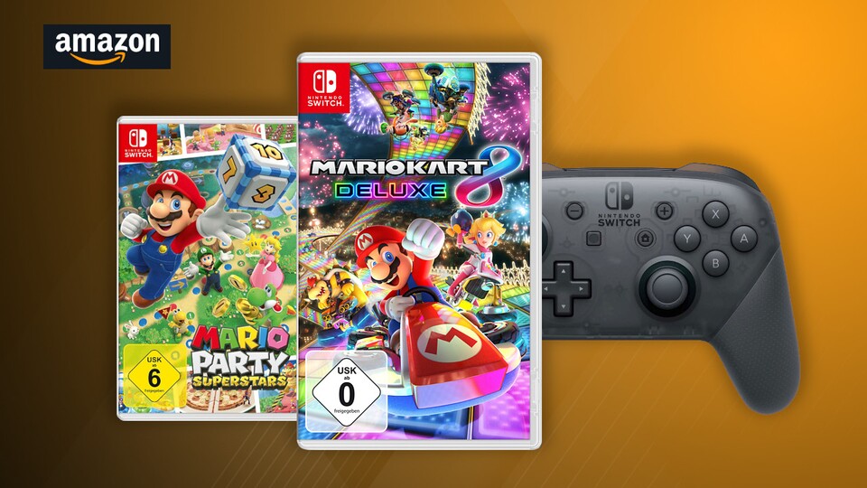Bei Amazon gibt es gerade unter anderem Mario Kart 8 Deluxe für die Nintendo Switch günstiger.