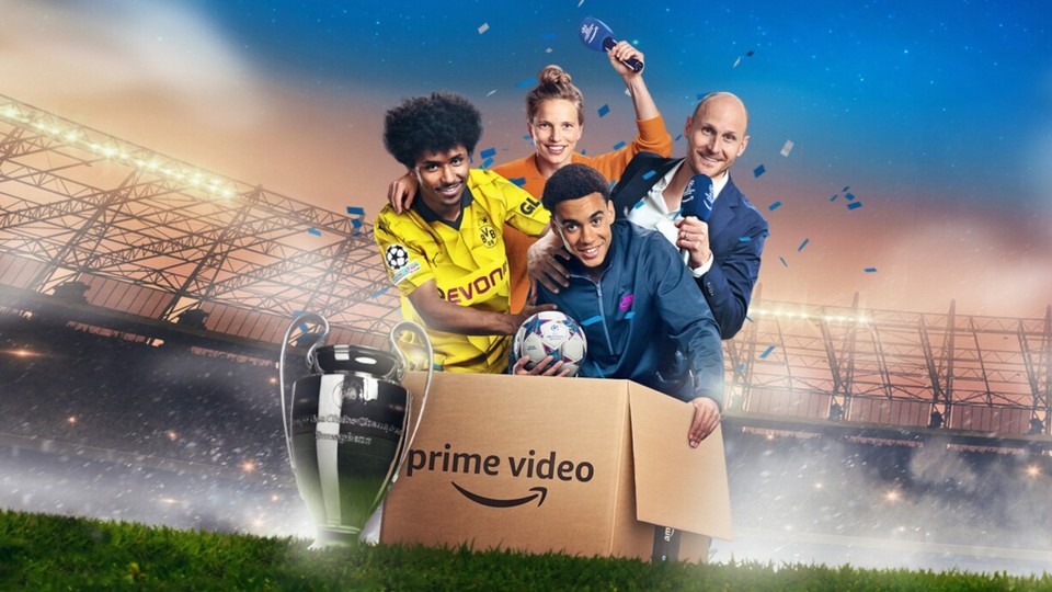 Amazon Prime Video zeigt auch Dortmund gegen Atletico nächste Woche sowie zwei Halbfinalspiele live.