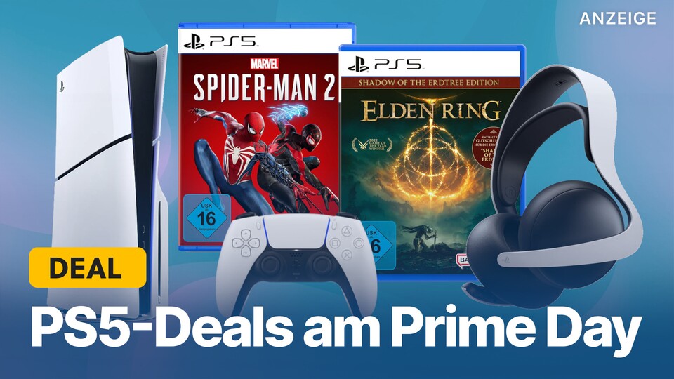 Der Amazon Prime Day 2024 könnte uns viele günstige PS5-Angebote bescheren. Wir erklären, welche Deals ihr im Auge behalten solltet.